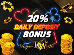 20% Daily Deposit Bonus