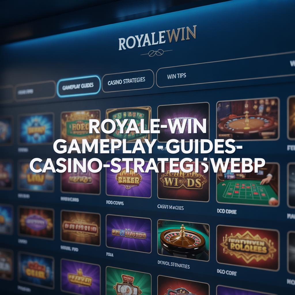 royalewin888 news platform- gameplay guides casino
