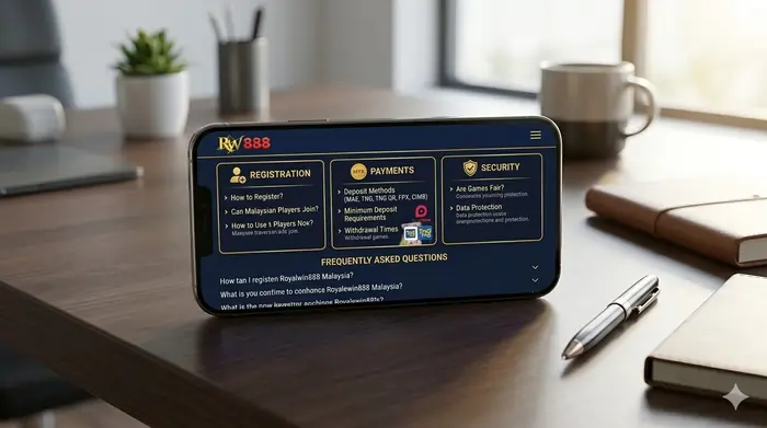 Royalewin888 Malaysia FAQ