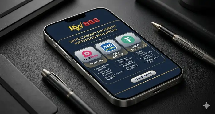 safe casino payment methods Malaysia