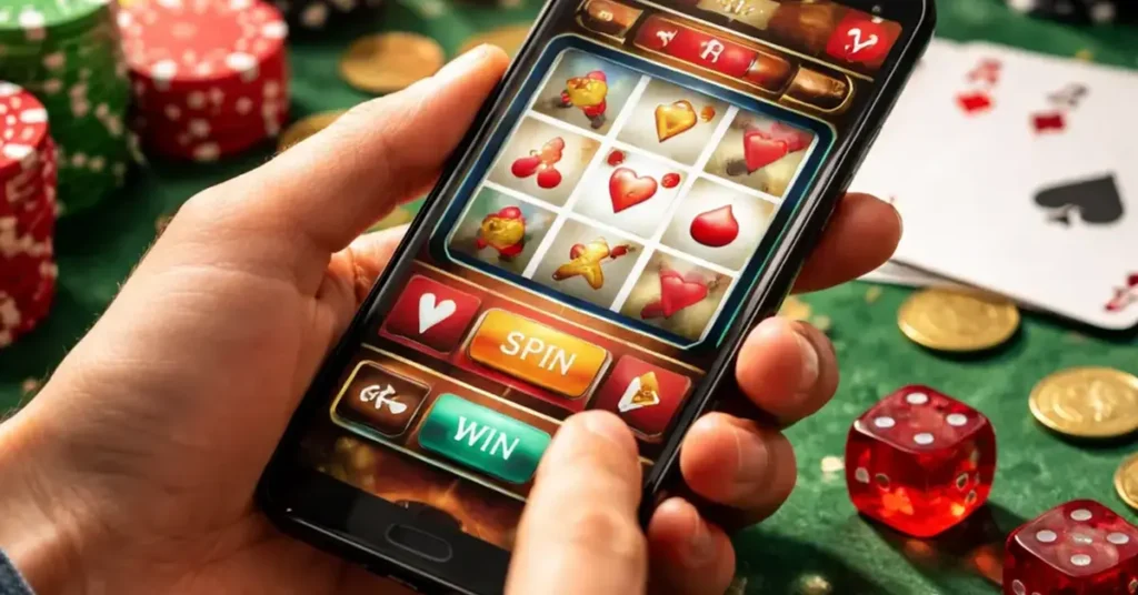 casino user behavior, mobile casino, small screen user behavior, mobile gaming optimization