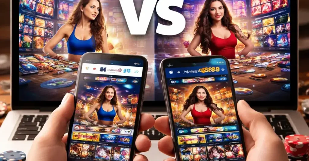 Mega888 vs BK8, Mega888 review, BK8 review