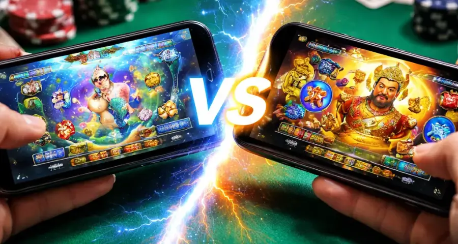 Game Selection: Mega888 vs BK8 Showdown