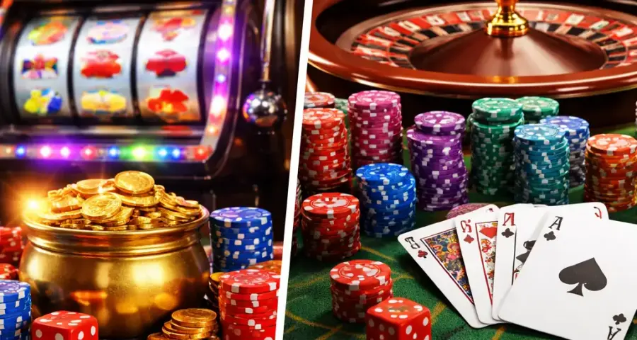 Game Selection: Slots vs Full Casino